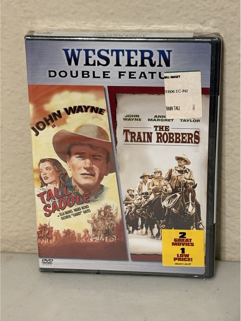 The Train Robbers/Tall in the Saddle (DVD, 2006, 2-Disc Set)